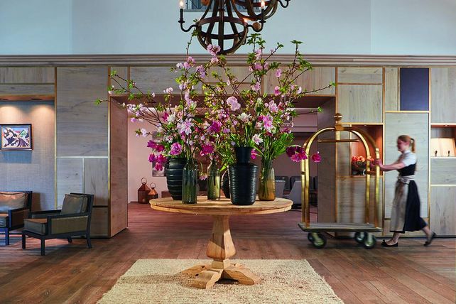 Alpenhof Murnau, Blumen