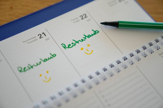 Resturlaub neues Jahr