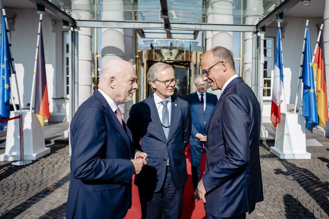 Althoff Grandhotel Schloss Bensberg, Friedrich Merz, Emmanuel Macron, Deutsch-Französischer Ministerrat, Vendôme, Dennis Kuckuck, Bergisch Gladbach, Althoff Hotels, Staatsbesuch, Grandhotel
