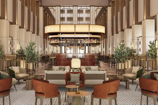 Berlin Marriott Hotel, Renovierung, Hoteldesign, Potsdamer Platz, CHRONOBAR, Midtown Grill, Gastronomie, Hotellerie, Berlin, Hoteleröffnung, Fachpresse, Marriott International, IMMAGO-RENT AG, Forsite Creative Europe.