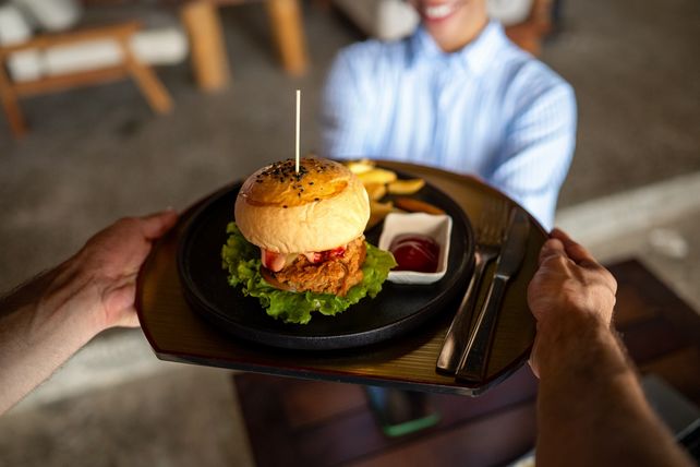 Burger, Fleisch, Labor