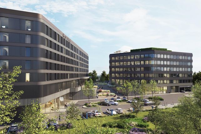 Art-Invest Real Estate, Hensoldt, Xperience Quartier, Hotel Taufkirchen, Hotelprojekt München, Tagungsflächen, Büroquartier, Immobilienentwicklung, UniCredit, Köster