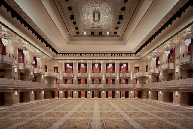 Waldorf Astoria New York, Luxushotel New York, Art déco, Hotelrenovierung, Grand Ballroom, Hotellerie, Gastronomie, Conrad Hilton, Hotelgeschichte. Foto: Hilton 2025