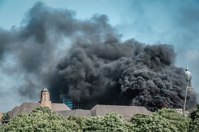 Feuer, Hotel, Hamburg