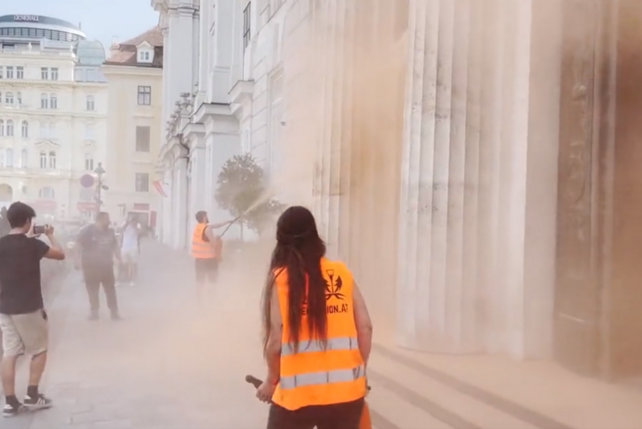 Letzte Generation, Klima-Kleber, Park Hyatt