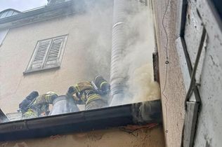 Brand Konstanz, Gastronomiebetrieb Konstanz, Feuerwehr Konstanz, Bahnhofstraße Konstanz, Brand Lüftungsanlage, Gebäudebrand Konstanz, Lüftungsanlage Gastronomiebetrieb