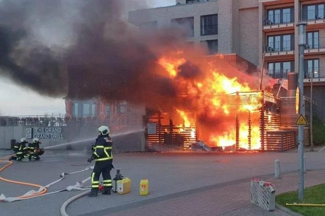 Arborea Resort, Feuer, Brand