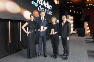 Thies Sponholz, Hotelier des Jahres 2026, The Fontenay Hamburg, Ingrid Hartges, Dehoga, ahgz, Hotelpreis, Gastgewerbe, Mainz, Deutscher Hotelkongress, Hospitality