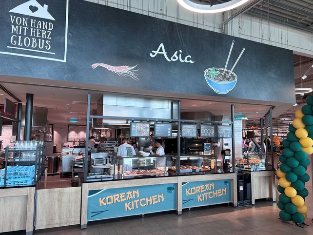 Globus Markthallen, Eschborn, TheBorn, Paik Jong-won, Korean Kitchen, Bibimbap, Systemgastronomie, Michael Christmann, Rhein-Main-Gebiet, Lebensmittelhandel