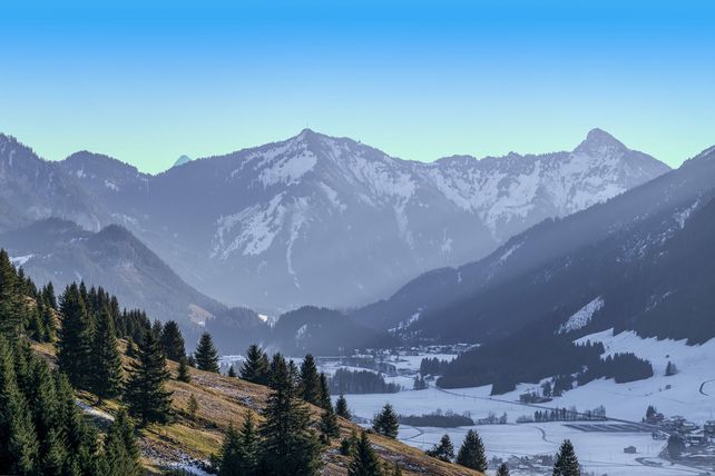 Alpen Schnee