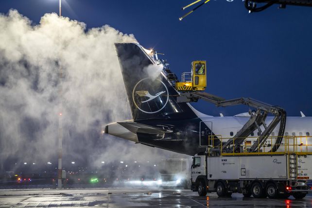 Enteisung Verspätung 