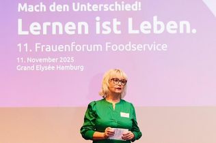 Frauenforum Foodservice 2025, Food-Branche, Gastronomie, Hotellerie, Lebensmittelwirtschaft, Female Leadership, Netzwerken, lebenslanges Lernen, Diversität, Fachkräftemangel, Gunilla Hirschberger, Marlies Head, Grand Elysée Hamburg, AllBright Stiftung, Führungspositionen, Karriere Frauen