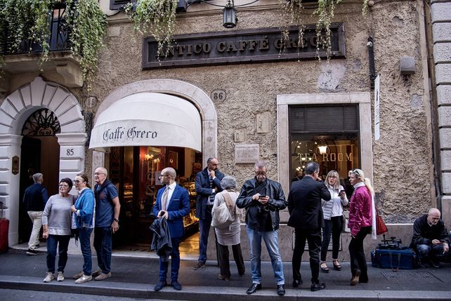 Antico Caffè Greco, Streit, Miete, Petition, geschlossen, Rom
