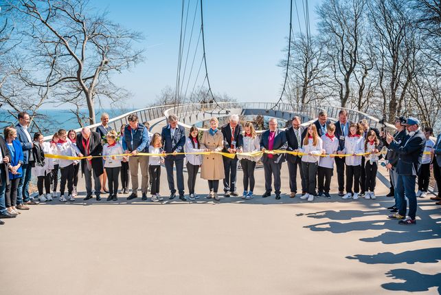 Königsweg, Königsstuhl, Rügen, Kreidefelsen