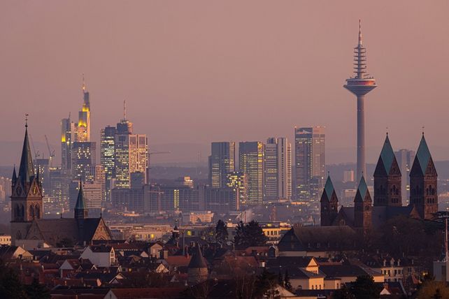 Restaurant, Disco, Frankfurt, Fernsehturm 