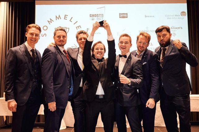 Sommelier-Trophy 2025, Niklas Breithaupt, Sommelier-Union Deutschland, Bester Sommelier Deutschlands, ATLANTIC Hotel Heidelberg, Julian Schweighart, Mirco Liesk, Kevin Kleu, Sommelier-Wettbewerb, Marc Almert, Yvonne Heistermann, Weinkompetenz, Fachpublikum Hotellerie Gastronomie