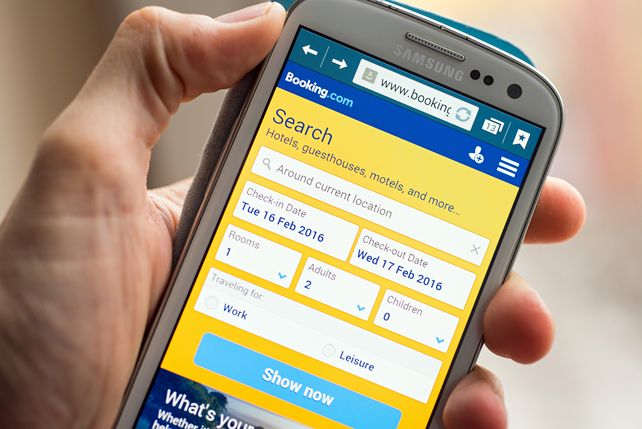 OTA, mobil, Expedia, Booking.com