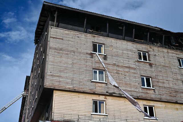 Brand, Feuer, Türkei, Ski-Hotel, Hotel