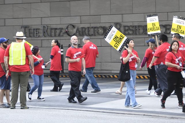 Streik, Hotels, Kalifornien