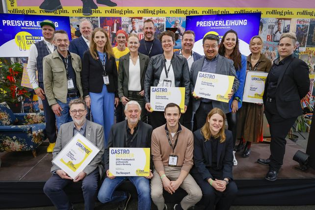 METRO GastroPreis 2025, Rolling Pin Convention, HoReCa, Digitalisierung Gastronomie, Nachhaltigkeit Hotellerie, Teamkultur Gastronomie, Zyankali Bar, Renthof Kassel, Peters Genusshotel, Gastro-Booster