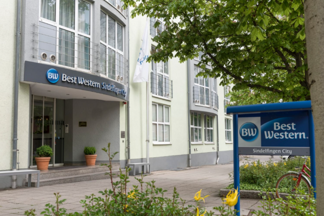 Sindelfingen, Best Western, Flüchtlinge