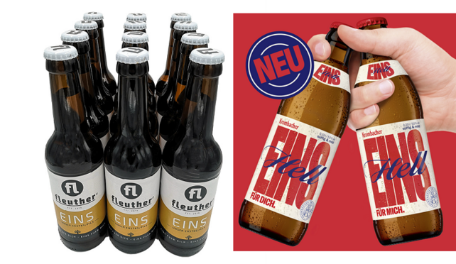 Eins, Bier, Krombacher, Fleuther