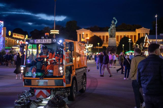 Wiesn, Oktoberfest, Müll