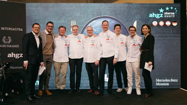 ahgz Sterne Awards 2026, Nacht der Sterne, Jan Hartwig, Schwarzwaldstube, Torsten Michel, Sterneköche, Restaurant-Ranking, Spitzengastronomie Deutschland, Mercedes-Benz Museum Stuttgart, Gastronomie-Auszeichnung
