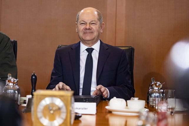 Olaf Scholz, Klopse, Lieferdienst