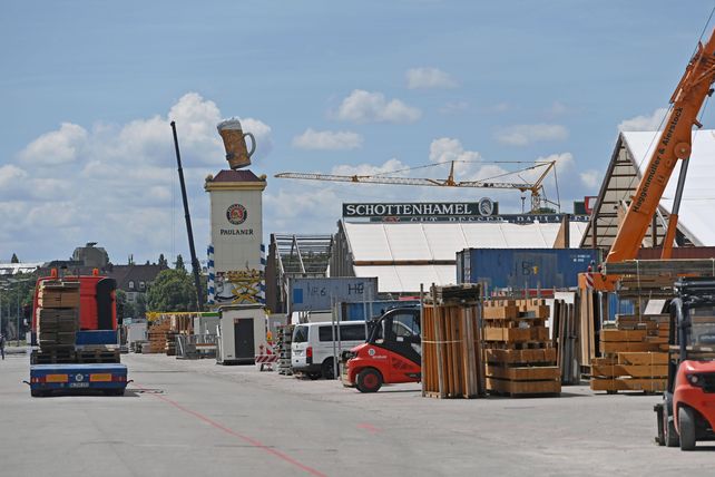 Aufbau, Oktoberfest