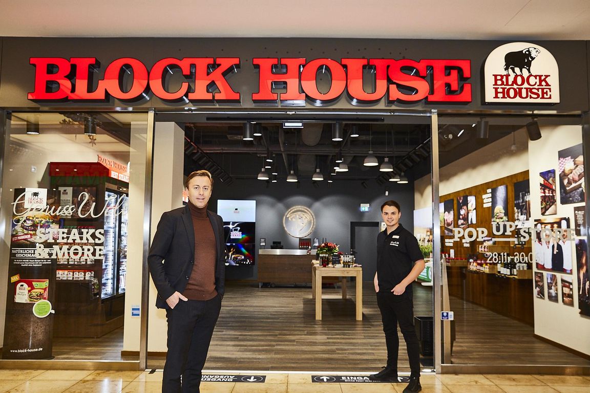 Block House PopupStore im AlstertalEinkaufszentrum in