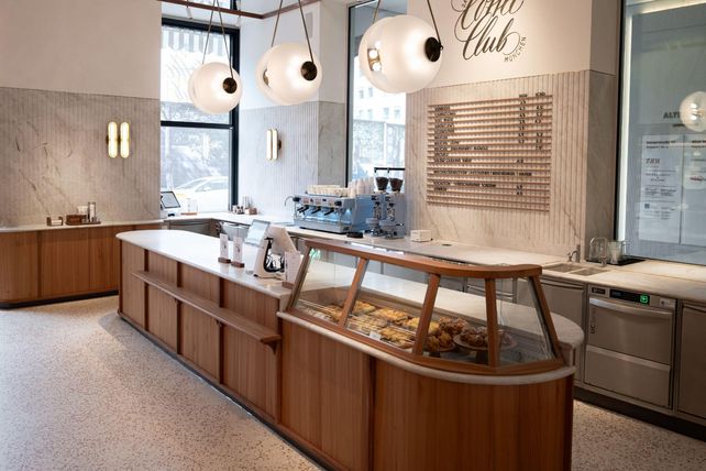 Dallmayr Coffee Club, Neueröffnung, München, Gastronomie, To-Go-Konzept, Kaffee, Matcha, Focaccia, Dienerstraße 12, Hotellerie