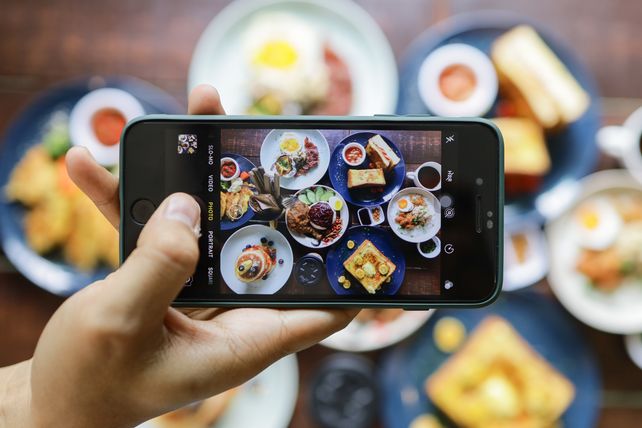Influencerin, Foto, Food Porn