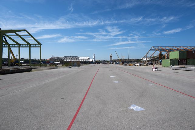 Aufbau, Oktoberfest, 2025