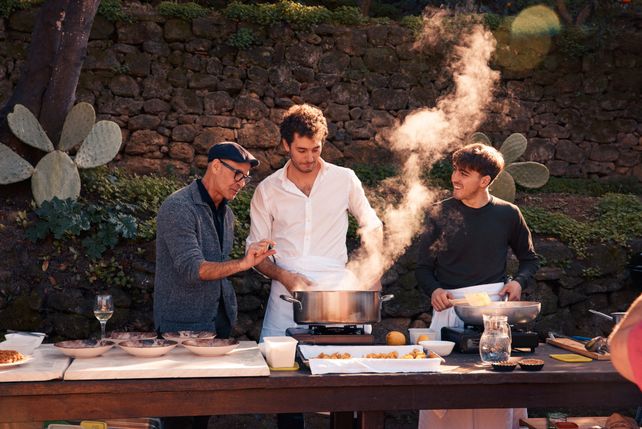 Stanley Tucci Italien