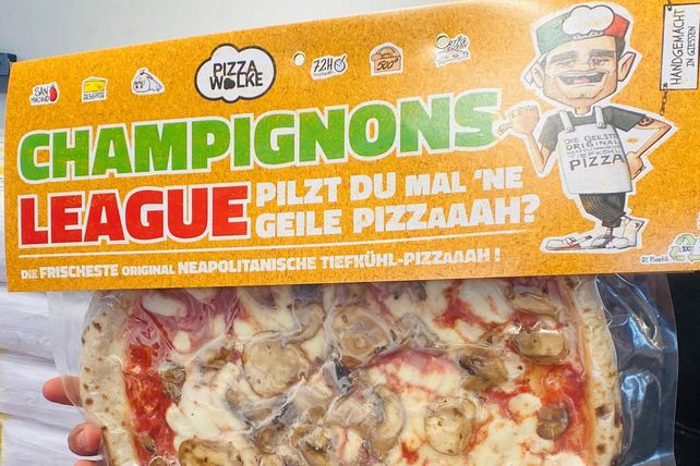 pizza champignons league