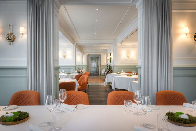 Edvard, Anantara Palais Hansen Vienna Hotel, Sterne-Restaurant, Paul Gamauf, Klaus Lechner, NOPP Innenarchitektur, Renovierung, Wien, Michelin-Stern, nachhaltige Kulinarik, Low Waste, Ringstraße.