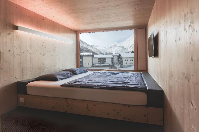 All You Can Sleep-Aktion in der Revier Mountain Lodge Saas-Fee