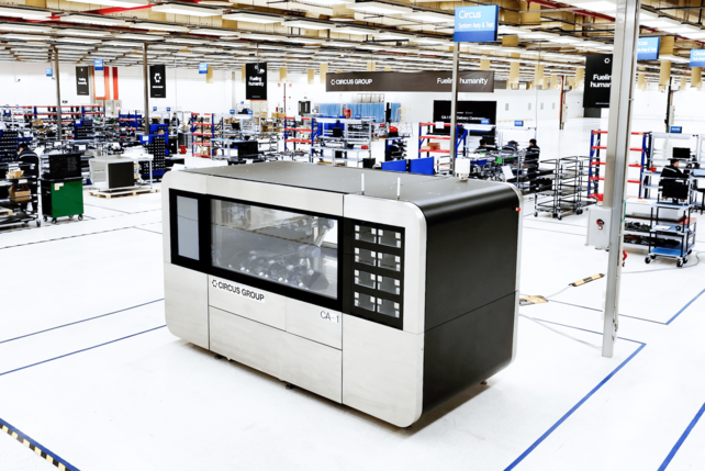 Circus SE, KI-Roboter, CA-1, autonome Robotik, industrielle Serienfertigung, Lebensmittelproduktion, Gastronomie, Hotellerie, Celestica, Nikolas Bullwinkel, Haomiao Fang.