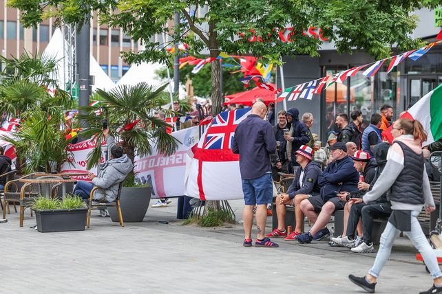 Gelsenkirchen, absolutes Drecksloch, England