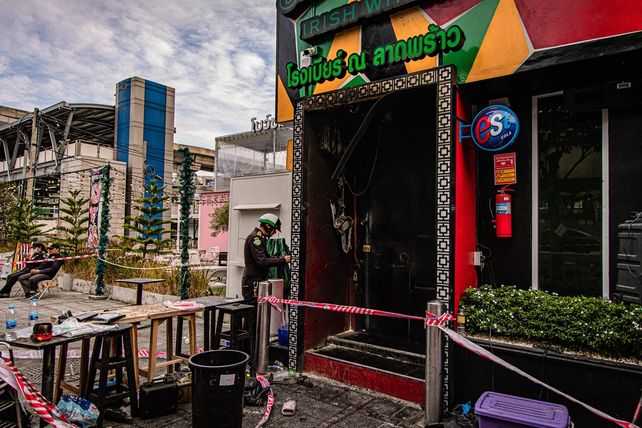 Feuerinferno, 27 Toten, Pub, Bangkok