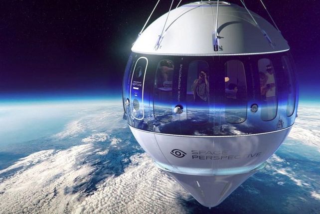 Rasmuns Munk, Essen, Weltall, Space Perspective