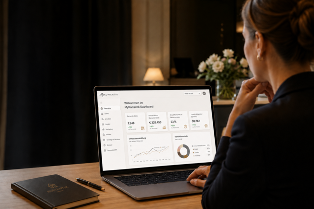 Romantik Hotels, MyRomantik, Hotelkooperation, Hotellerie, CRM, Loyalty Programm, Direktvertrieb, Hotelsoftware, PMS-Schnittstellen, Romantik GPT, Hoteldaten, Digitalisierung Hotellerie, Thomas Edelkamp, Hotelmarketing, Privathotellerie