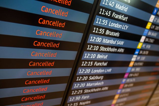 Klagen, Fluggesellschaften