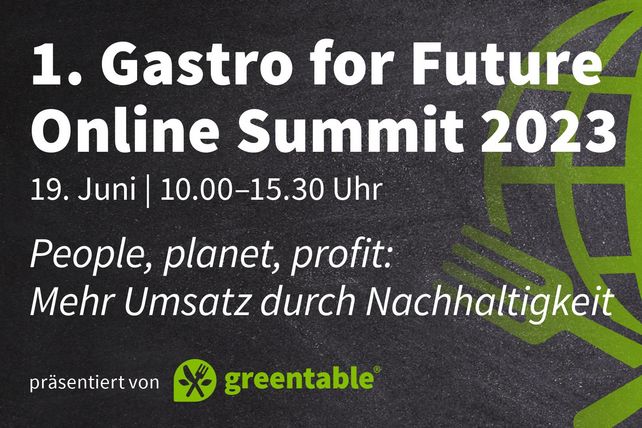 Gastro for Future Online-Summit