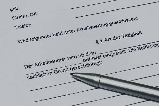 befristeter Arbeitsvertrag