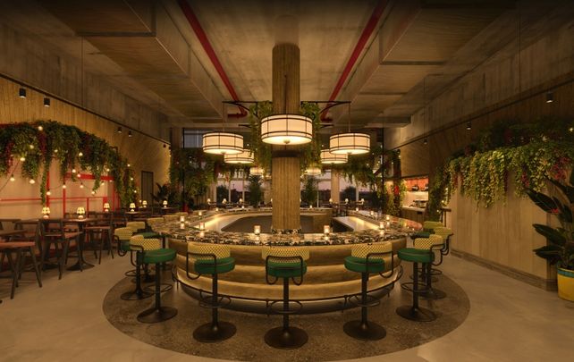 Rhubarb Hospitality Collection, Westfield Hamburg-Überseequartier, Elemente Hamburg, AirBar13, Neueröffnung Gastronomie Hamburg, Rooftop Bar Hamburg, Unibail Rodamco Westfield