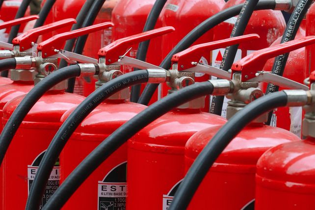 Feuerlöscher, Restaurant, Hotel