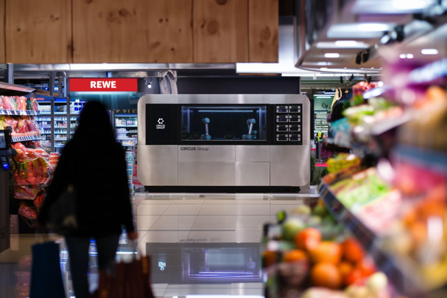 Circus, REWE, Supermärkten, kochen