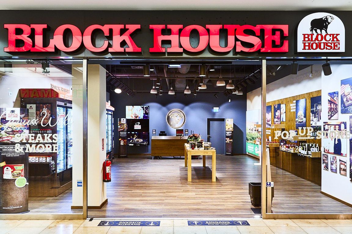 Block House PopupStore im AlstertalEinkaufszentrum in